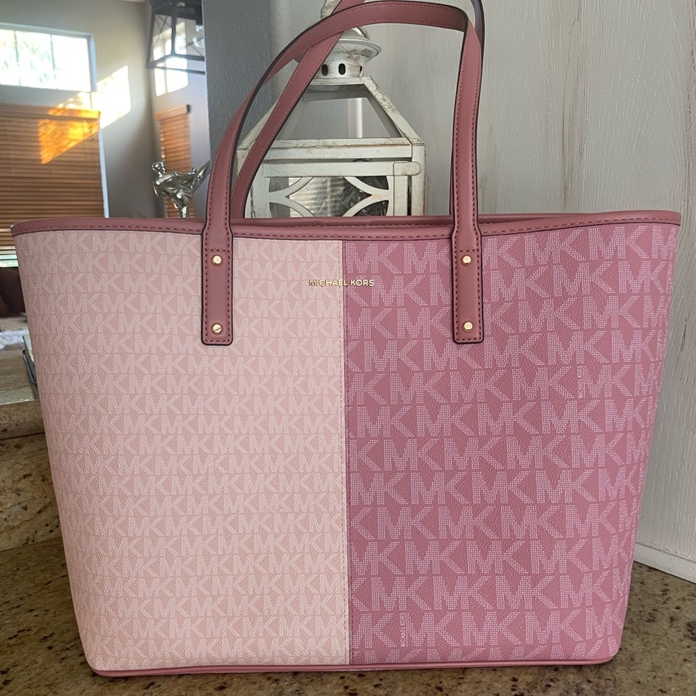 New Michael Kors carter large open tote 💖 - Picture 4 of 10
